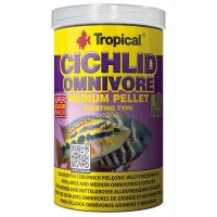 TROPICAL CICHLID OMNIVORE MEDIUM PELLET 1000ML/360G