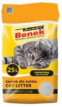 Żwirek Super Benek 25 l NATURALNY