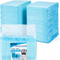 Абсорбирующие прокладки гигиенические одноразовые пеленальные коврики 60x60 100 шт