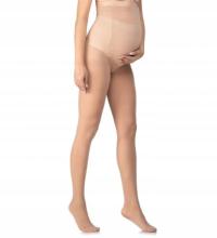 CIĄŻOWE RAJSTOPY -20den jasny beż CIELISTE