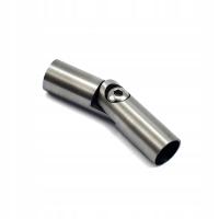 Nierdzewny łącznik przegub do rurki fi 12 x 1,5 mm