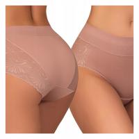 Женские трусики с высокой талией, корректирующие кружевные трусики