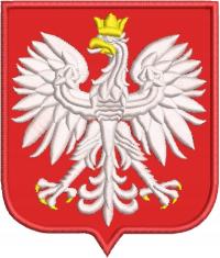 Польский герб, патриотическая нашивка