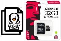 Karta micro SD 32GB konfiguracja do EZ-Flash Omega