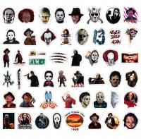 HORROR MIX NAKLEJKI NA LAPTOP WODOODPORNE 50 szt
