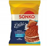 SONKO Wedel Wafle ryżowo kukurydziane w czekoladzie mlecznej 30g