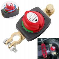 GŁÓWNY WYŁĄCZNIK PRĄDU AKUMULATORA 12V-48V 300A HEBEL AKUMULATORA Klema