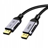 Kabel DisplayPort 2.1 8K@120Hz 1,5m Unitek C1626GY01-1.5M