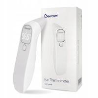 Termometr Berrcom czołowy douszny cyfrowy bezdotykowy z alarmem gorączki