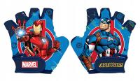 Защитные велосипедные перчатки для детей Мстители Железный Человек Капитан Америка