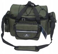 TORBA WĘDKARSKA DUŻA 52/29/27 Z PASKIEM ODBLASKOWYM NA PREZENT MIKADO