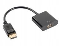 Adapter DisplayPort (M)->HDMI (F) 0,1m FULL HD