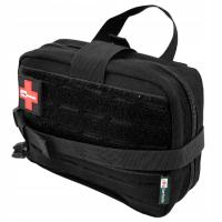 ЧЕРНЫЙ БОЛЬШОЙ ВОЕННЫЙ НАБОР ПЕРВОЙ ПОМОЩИ XL ТАКТИЧЕСКИЙ ВЫЖИВАНИЯ MOLLE IFAK ЛАЗЕРНАЯ РЕЗКА