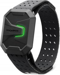 ROCKBROS Opaska Monitorująca Tętno Bluetooth ANT+ Diodowy Wskaźnik Tętna