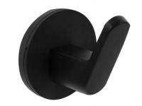 CZARNY WIESZAK Z MAGNESEM NEODYMOWYM Z HAK MOCNY UCHWYT SOLIDNY