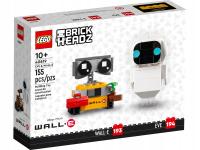 Oryginalne LEGO 40619 BrickHeadz EWA i WALL-E Nowość Najlepsze na prezent