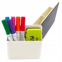 Organizer na Markery MAGNETYCZNY Pojemnik do Tablicy Suchościeralnej Wally