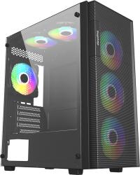 Корпус Segotep AXE 5 Midi Tower черный вентилятор Segotep 120 x 120 мм GX-12 PLUS RGB static color