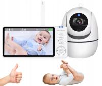 Детский монитор камера живой ночной режим термометр HD 5 дюймов