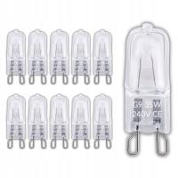 Żarówka halogenowa G9 35W Żarnik 230V 499lm Wkład Kapsułka ZESTAW