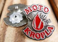 Moto Kropla 2017 Znaczek Zlotowy Blacha MotoSerce