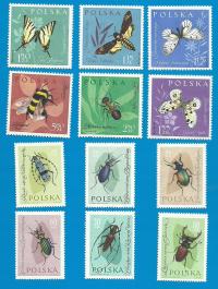 Fi. 1132-43** Owady Chronione - 1961r - czyste