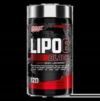 NUTREX LIPO 6 BLACK 120 МОЩНЫЙ СЖИГАТЕЛЬ ЖИРА США