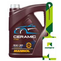 Масло Mannol 5W30 CERAMIC C3 7720 с добавлением ceramo C2 / C3 / dexos2