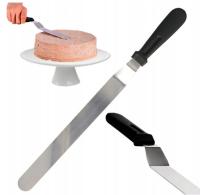 ЛОПАТКА НОЖ CUKIERNICZY ТОРТ КРЕМ УКРАШЕНИЯ 31cm
