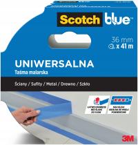 SCOTCH ЛЕНТА МАЛЯРНАЯ BLUE УНИВЕРСАЛЬНАЯ 36mmx41m