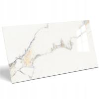 PŁYTKI PODŁOGOWE ŁAZIENKOWE 60x120 GRES MILKY WAY BIAŁY MARMUR POŁYSK