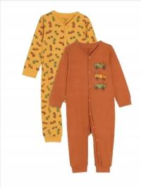 Sinsay rampers samochody 2 pack rozmiar 92