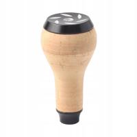 Pokrętło uchwytu kołowrotka wędkarskiego z łożyskami i przekładkami Modyfikacja DIY czarny