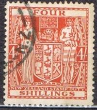 Kol.bryt. NEW ZEALAND (fisk.) 1940k, F194, 2 GBP