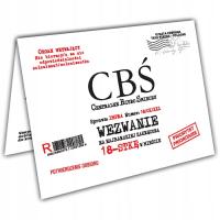 Приглашения на 18-й день рождения CBS Call для восьмилетнего ребенка