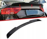 Audi A5 Sportback 8T 07-16 4D M4 look spoiler lotka na klapę czarny połysk