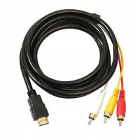 Аудио кабель HDMI к 3RCA 1.5 м