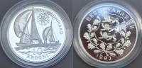 Estonia 10 koron 1992r. KM 25 Igrzyska Olimp. w Barcelonie srebro 28,28 gr