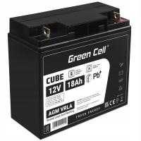 Батарея AGM 12V 18AH для UPS для газонокосилки скутера квадроцикла тележки без обслуживания