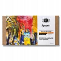 Zestaw farb akwarelowych 28 kolorów Aquarius Essentials by Roman Szmal