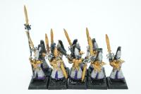 Warhammer Fantasy Battle High Elf Swordmasters zestaw 9 figurek metal