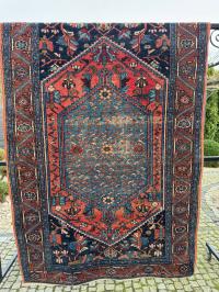 100 летний античный тканый персидский ковер Иран ФАРАХАН 210x137 см Галерея 7 тыс.