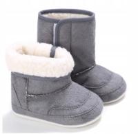 KOZACZKI Buciki niemowlęce ocieplane 6-12 rozm