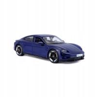 Porsche Taycan Turbo S BLUE 1:24 Bburago 18-21098