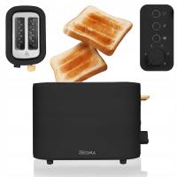 Toster Zeegma ZE-TOSTEE BLACK WOOD czarny 820 W