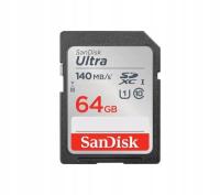 Karta pamięci SanDisk Ultra SDXC 64GB 140 MB/s