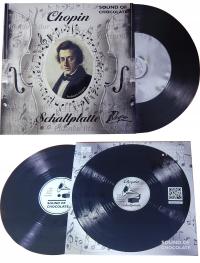 Шоколадная граммофонная пластинка Chopin 80 г