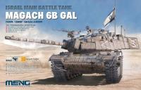 Israel Main Battle Tank Magach 6B GAL 1:35 Meng TS044