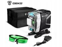 DEKO DKLL12TDP02-S1 POZIOMICA PŁASZCZYZNOWA LASEROWA ZESTAW 1