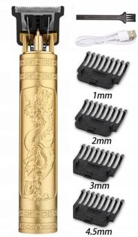 Maszynka do strzyżenia trymer broda włosy golarka Vintage T9 MA1538